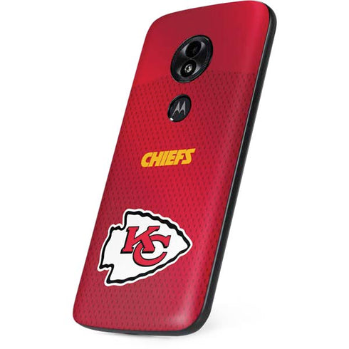 NFL Kansas City Chiefs Team Jersey Moto E5 Play Skin